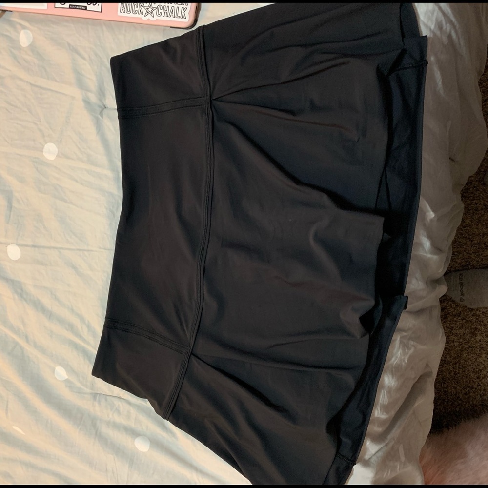 Black Lululemon skort